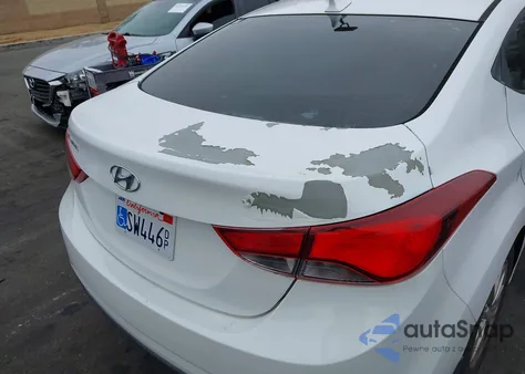 2015 Hyundai Elantra Se из США, поврежденный, VIN 5NPDH4AE1FH584383